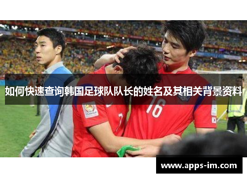 如何快速查询韩国足球队队长的姓名及其相关背景资料